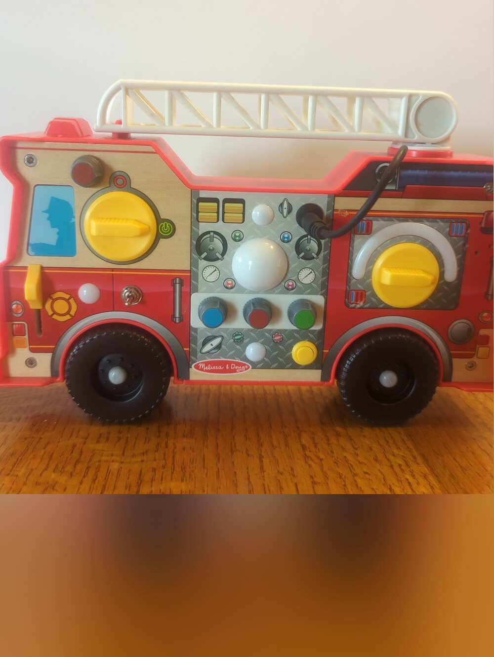 Melissa & Doug │ Lights & Sounds │Fire Truck │ Activity Board, Busy Board